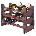 VinRack Stained Basic 12 Bottle Wine Rack